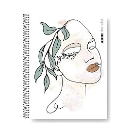 CUADERNO ARTE MINIMALISTA 16/21 X 80 HJS. RAYADO