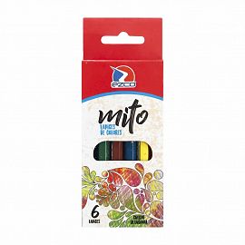 LAPICES DE COLORES EZCO MITO X 6 CORTOS
