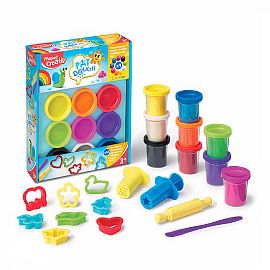 SET MASA P/MODELAR MAPED CREATIV 9 POTES + ACCESORIOS (907202)