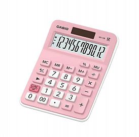 CALCULADORA CASIO DE ESCRITORIO MX-12B ROSA 12 DIGITOS