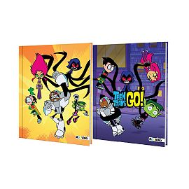 CUADERNO MOOVING T. DURA  X 48 HJS. RAYADO TEENS TITANS GO