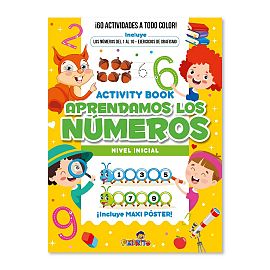 LIBRO PEDRITO ACTIVIDADES APRENDAMOS LOS NUMEROS X 32 PGS.