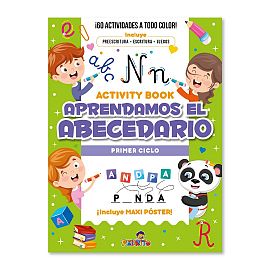 LIBRO PEDRITO ACTIVIDADES APRENDAMOS EL ABECEDARIO X 32 PGS.