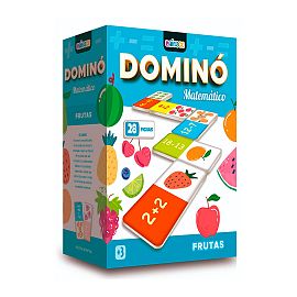 Dominó Infantil Frutas x28 Pzs. en Caja de Cartón