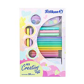 KIT PELIKAN CREATIVO PASTEL X 20 PIEZAS