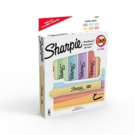 RESALTADOR SHARPIE ACCENT TANK PASTEL X 6 COLORES (2165088)