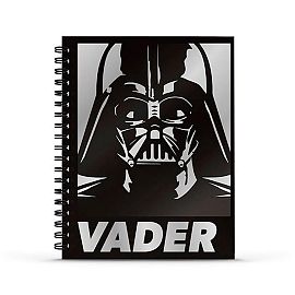 CUADERNO MOOVING 16/21 T. DURA X 80 HJS RAYADO STAR WARS