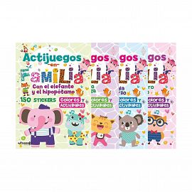 LIBRO INFANTIL CYPRES ACTIJUEGOS CON V/MODELOS