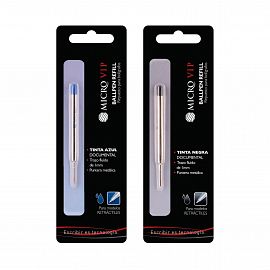 TANQUE MICRO VIP PARA BALL PEN TIPO PARKER V/COLORES