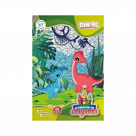 SET 87 DIVERSION EN CRAYONES DINOS (3685)