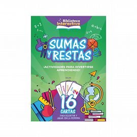 LIBRO ACTIVIDADES 87 BIBLIOTECA INTERACTIVA SUMAS Y RESTAS (3371)