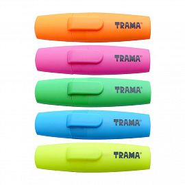 RESALTADOR TRAMA FLUO V/COLORES