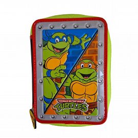 CANOPLA CRESKO DE 1 PISO PVC TORTUGAS NINJAS (TN128)  + UTILES