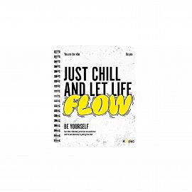 CUADERNO MOOVING 16/21 T. DURA X 80 HJS RAYADO GRUNGE