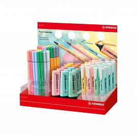 EXHIBIDOR DISPLAY PASTEL X 40 POINT88+40 PEN68+15 BOSS PASTEL+16 SWING (4524)