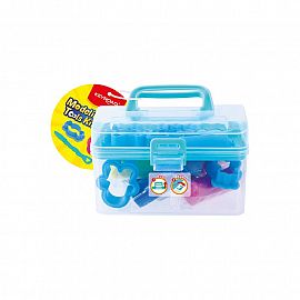 SET DE MASAS KEYROAD CAJA X 8 MASAS + 8 MOLDES Y HERRAMIENTAS (KR973325)