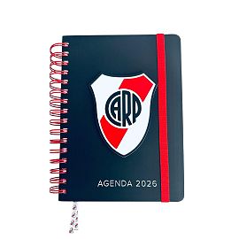AGENDA MOOVING RIVER PLATE C/ESP. DIARIA 15 X 21 CM. (1404125)