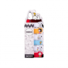 NOTAS ADHESIVAS MOOVING BANDERITAS SNOOPY 6 X 30 HJS. (1342100402)