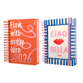 AGENDA TALBOT CIAO BELLA/EVERY TURN C/ESP. DIARIA 10.5 X 14.9 CM (7647/7648)