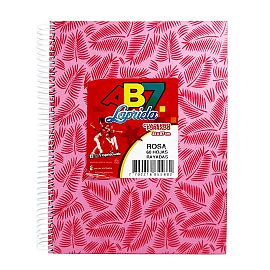 CUADERNO LAPRIDA AB7 ARAÑA 21/27 C/ESPIRAL X 60 HJS. RAYADO V/COLORES