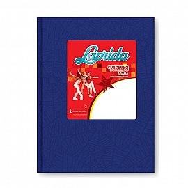 CUADERNO LAPRIDA ARAÑA T.D. AZUL  X 50 HJS. LISO