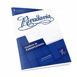 CUADERNO RIVADAVIA P/COMUNICACIONES X 24 HJS.