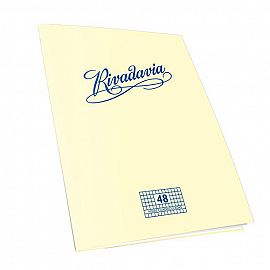 CUADERNO RIVADAVIA T.FLEX. X 48 HJS. CUADRICULADO (342210)