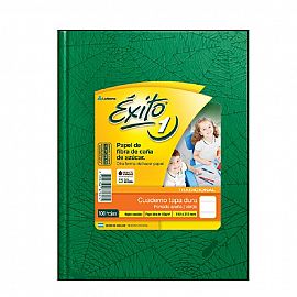 CUADERNO EXITO E1 FORRADO UNIVERSO T.D. X 100 HJS. RAYADO