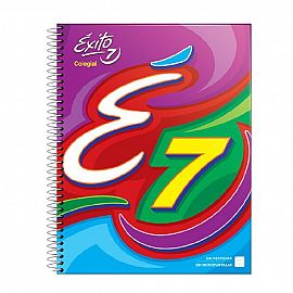 CUADERNO EXITO E7 ECOLOGICO 21/27 COLEGIAL X 60 HJS.RAYADO