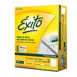 REPUESTO EXITO ECOLOGICO X 288 HJS.CUADRICULADO