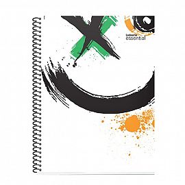 CUADERNO LEDESMA ESSENTIAL 29/7  CRISTAL  X 84 HJS LISO