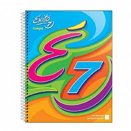 CUADERNO EXITO E7 ECOLOGICO 21/27 COLEGIAL X 60 HJS.CUADRICULADO